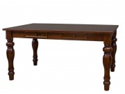 Conjunto Mesa de Jantar 3D Moveis Roma Florida com 08 Cadeiras 2.20 x 1.00 Retangular